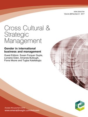 cover image of Cross Cultural & Strategic Management, Volume 24, Number 2